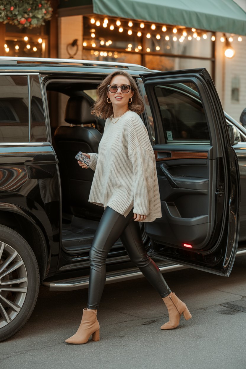 You’ve been in the car for hours, but you’re not showing up in sweats.