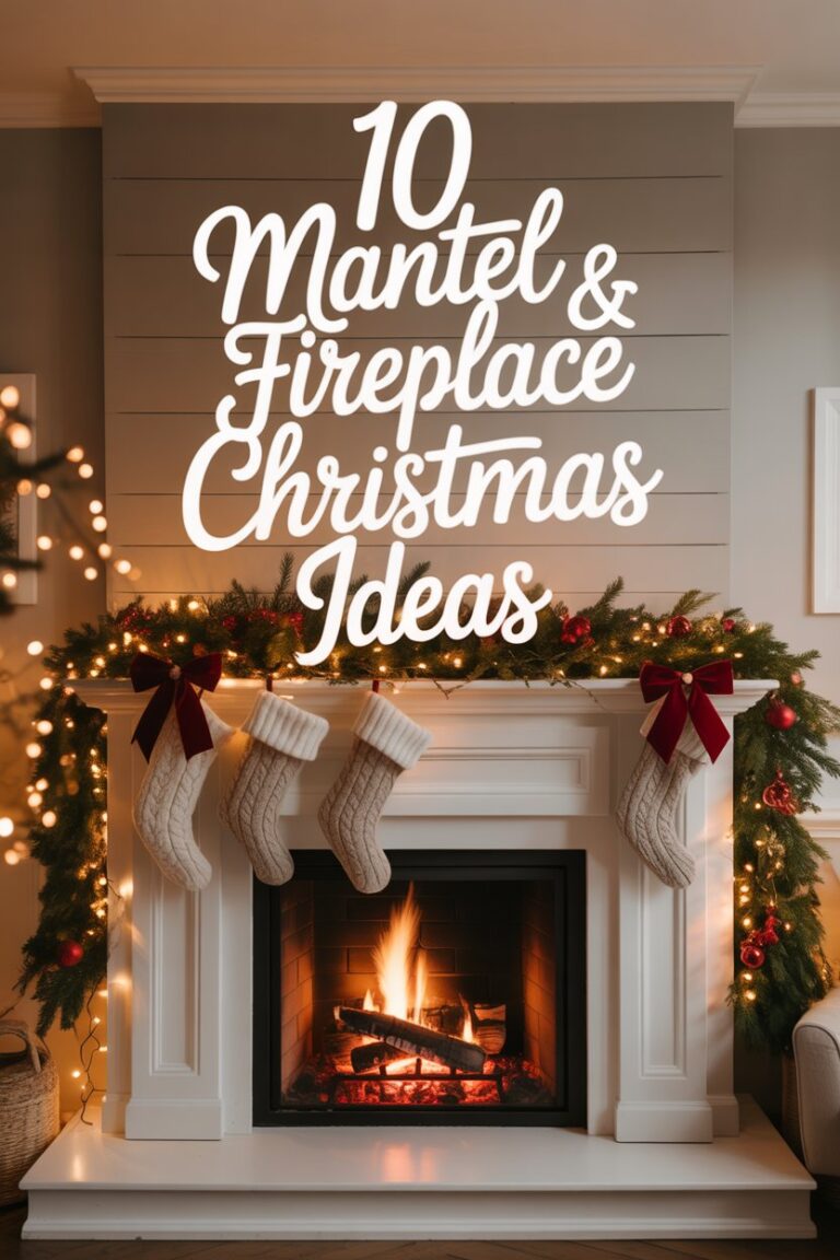 Whether your style leans rustic and natural or modern and sleek, these mantel ideas will help you turn that simple ledge into the heart of your Christmas decor.