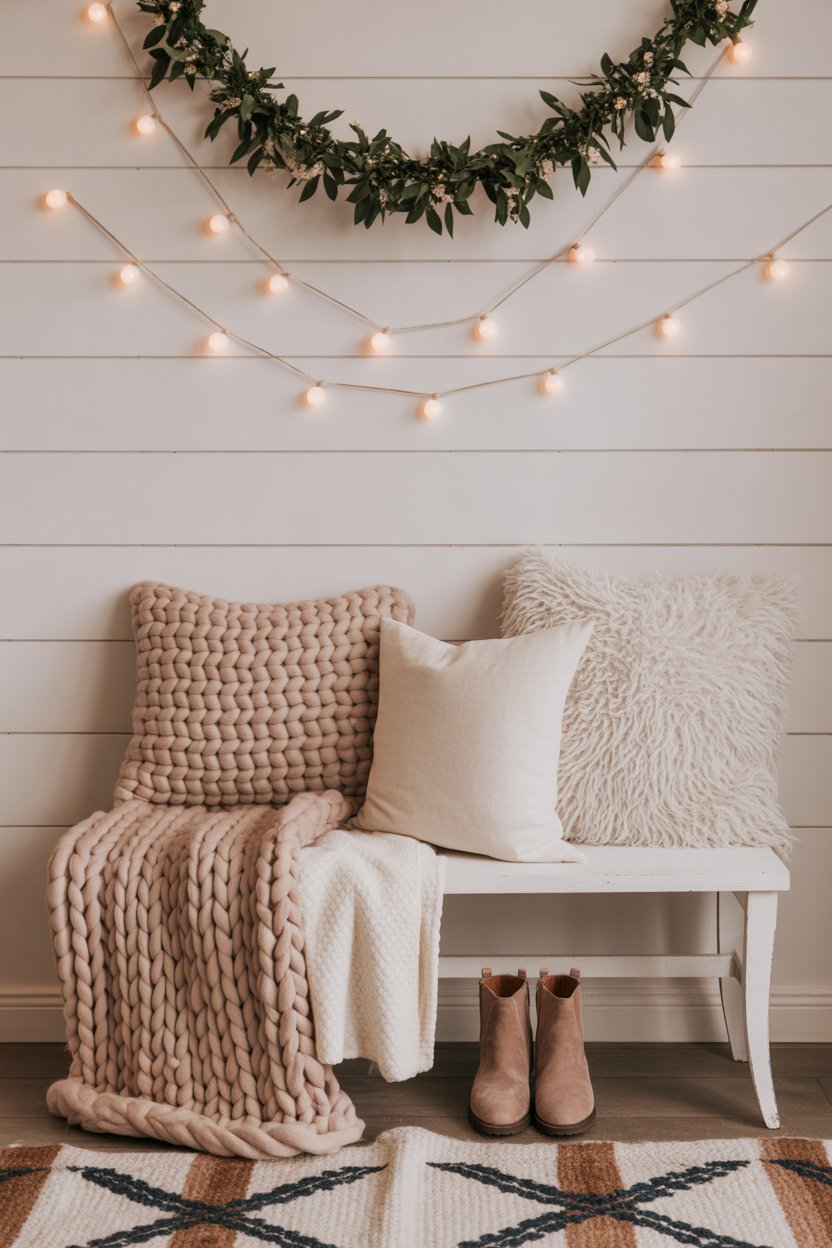 Throws instantly cozy up any space.