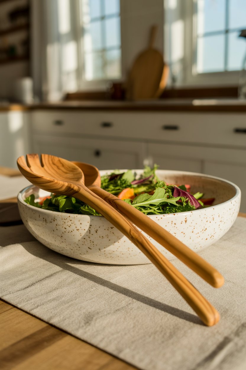 Speckled stoneware with a matte glaze straddles rustic and refined.