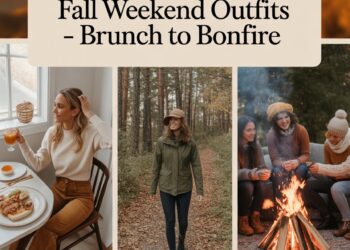 Fall weekends fill up fast — brunch with friends, errands that turn into lunch dates, and evenings that somehow end around a fire with a drink in hand.
