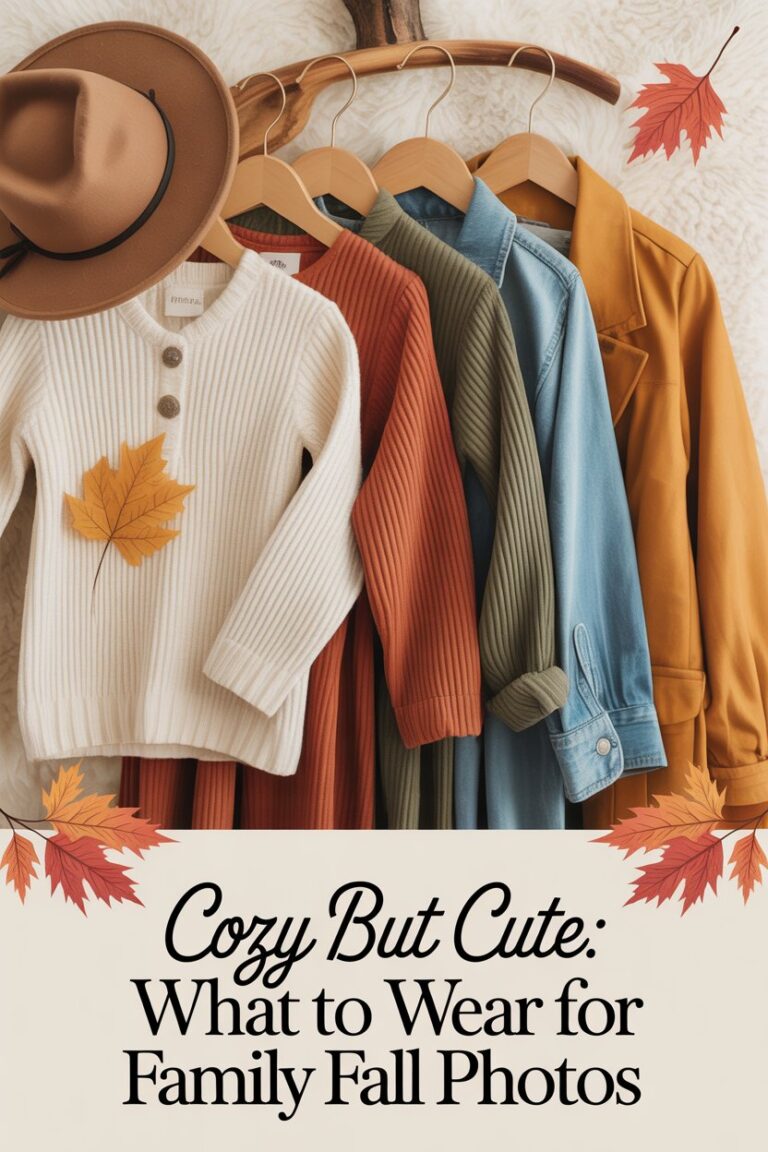 Family photos are one of those things that sound fun—until you’re standing in front of your closet realizing you have nothing that fits the “casual but coordinated” vibe.