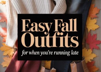 These are the grab-and-go looks every busy mom needs when “five more minutes” turns into fifteen.