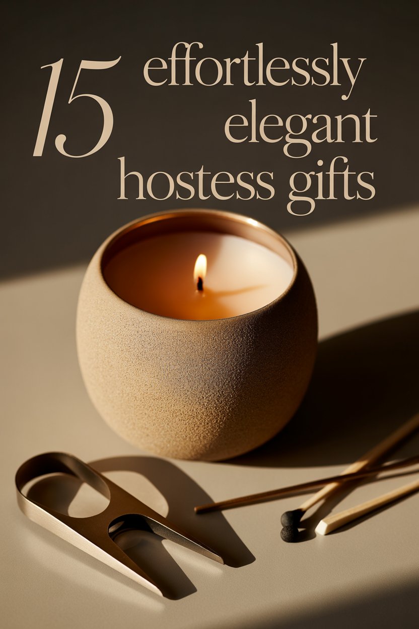 A smoky-amber candle in matte ceramic instantly elevates any coffee table. 
