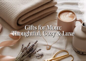 Skip the predictable candle and reach for pieces that feel tailored to her style—cloud-soft cashmere, blush-toned ceramics, even tech that keeps memories looping.