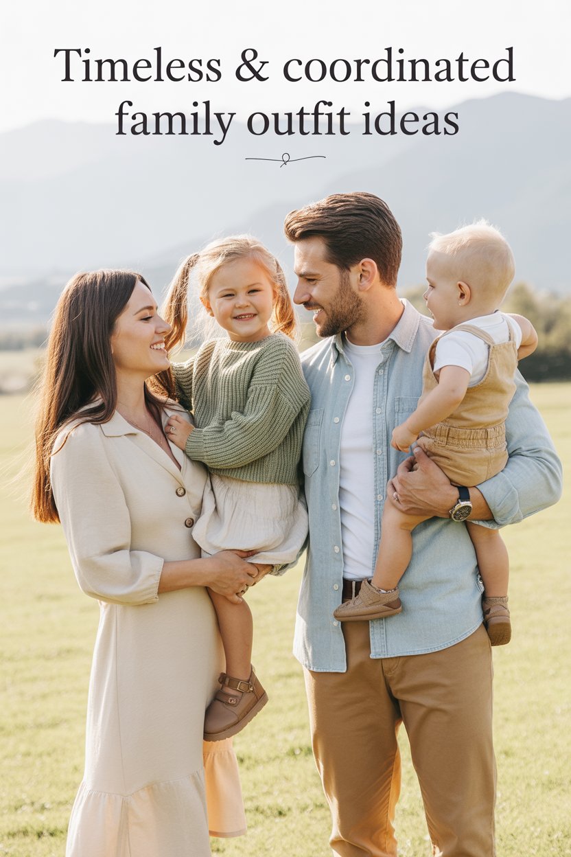 The goal is simple—classic, coordinated outfits that age as beautifully as the people in them.

