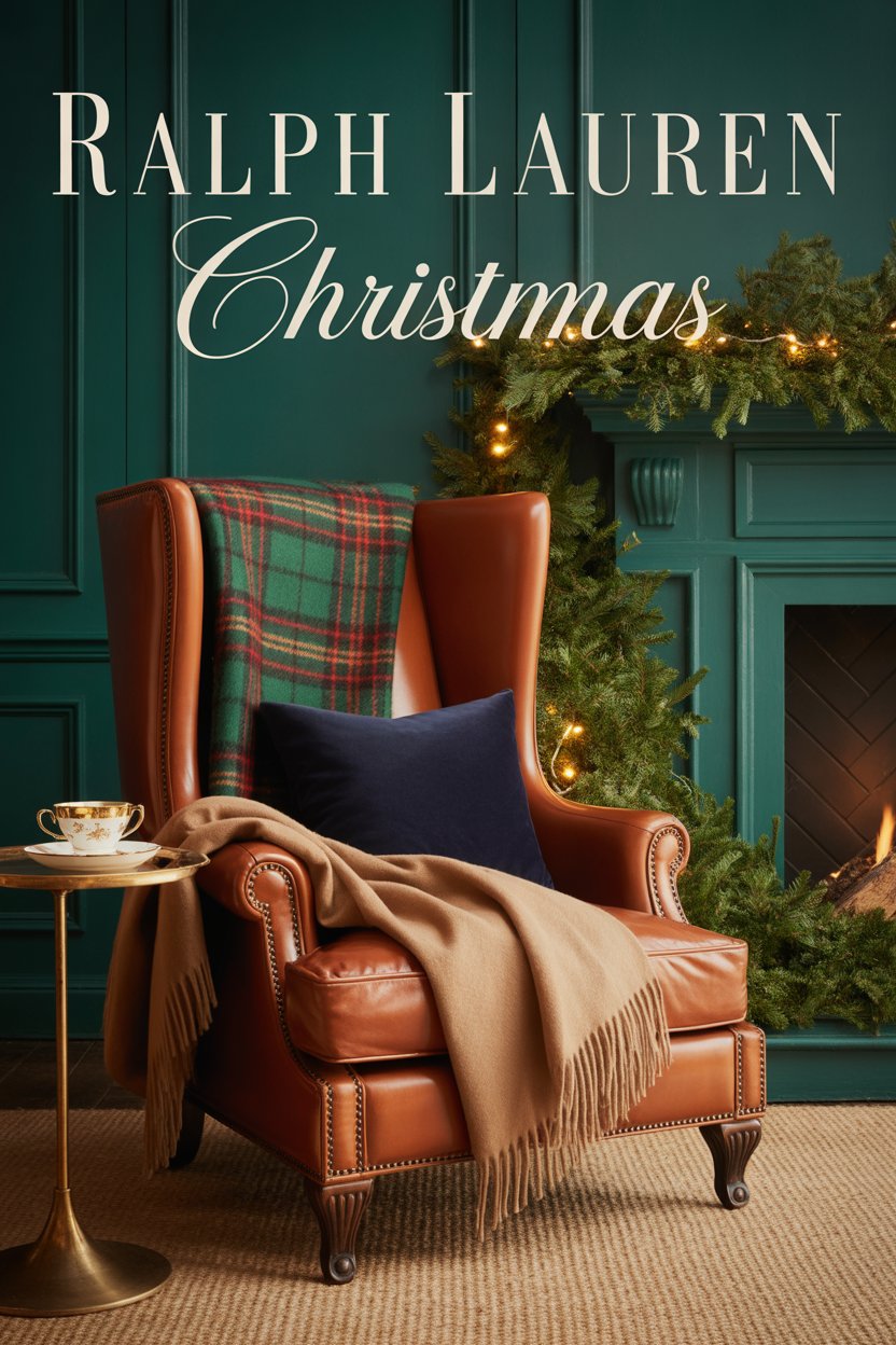 The Ralph Lauren Christmas color story leans classic