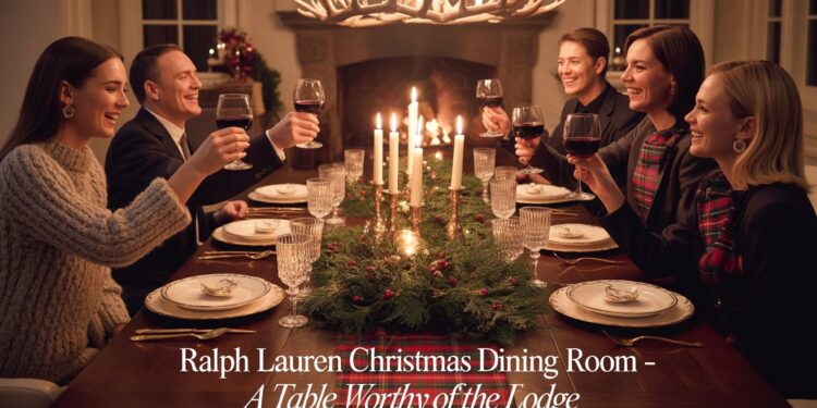 Glowing candles, layers of plaid, gleaming brass, and a meal that could last for hours. It’s not about perfection; it’s about atmosphere.