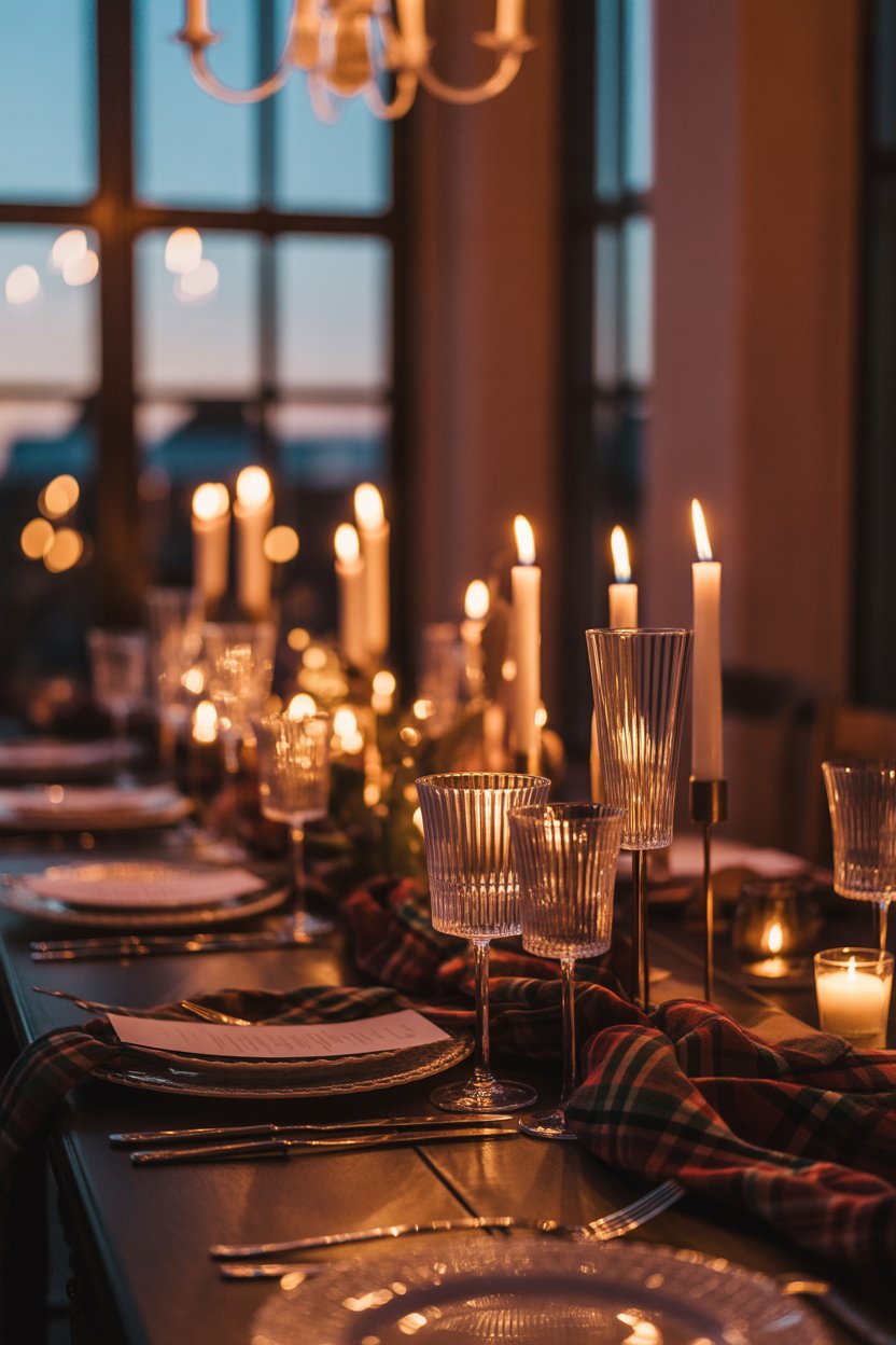 Lighting transforms the entire dining experience. 