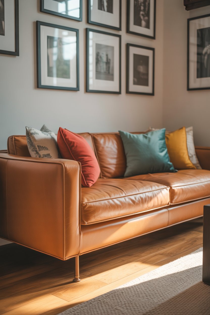 Instead of multiple mini pieces, invest in a single silhouette that owns the space. 