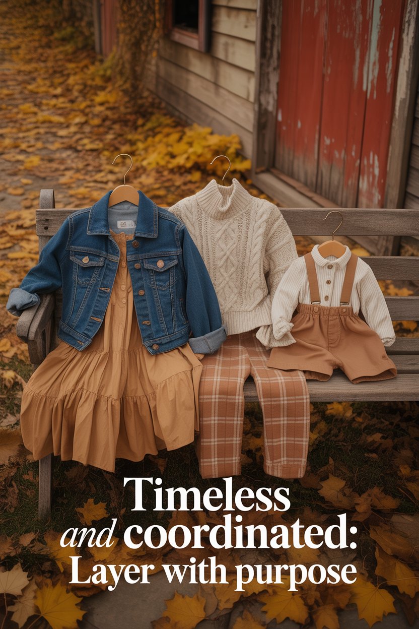 Layers make photos more interesting and give flexibility in poses.