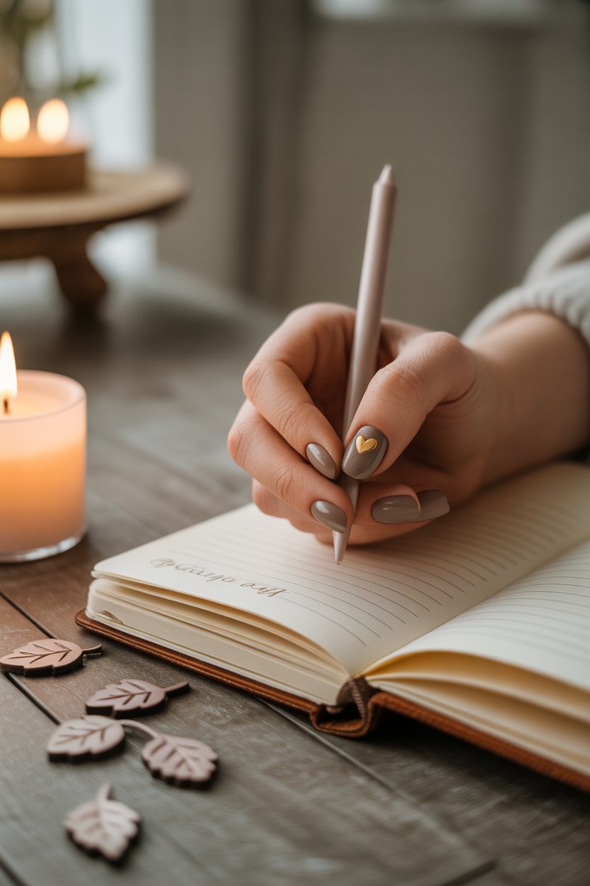 Tiny, meaningful designs are trending this year—little hearts, leaves, or delicate acorns that celebrate the season in a personal way.