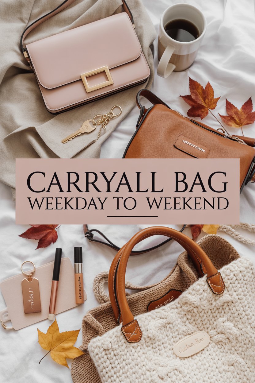 Your everyday tote can go from “snack storage” to “meeting ready”