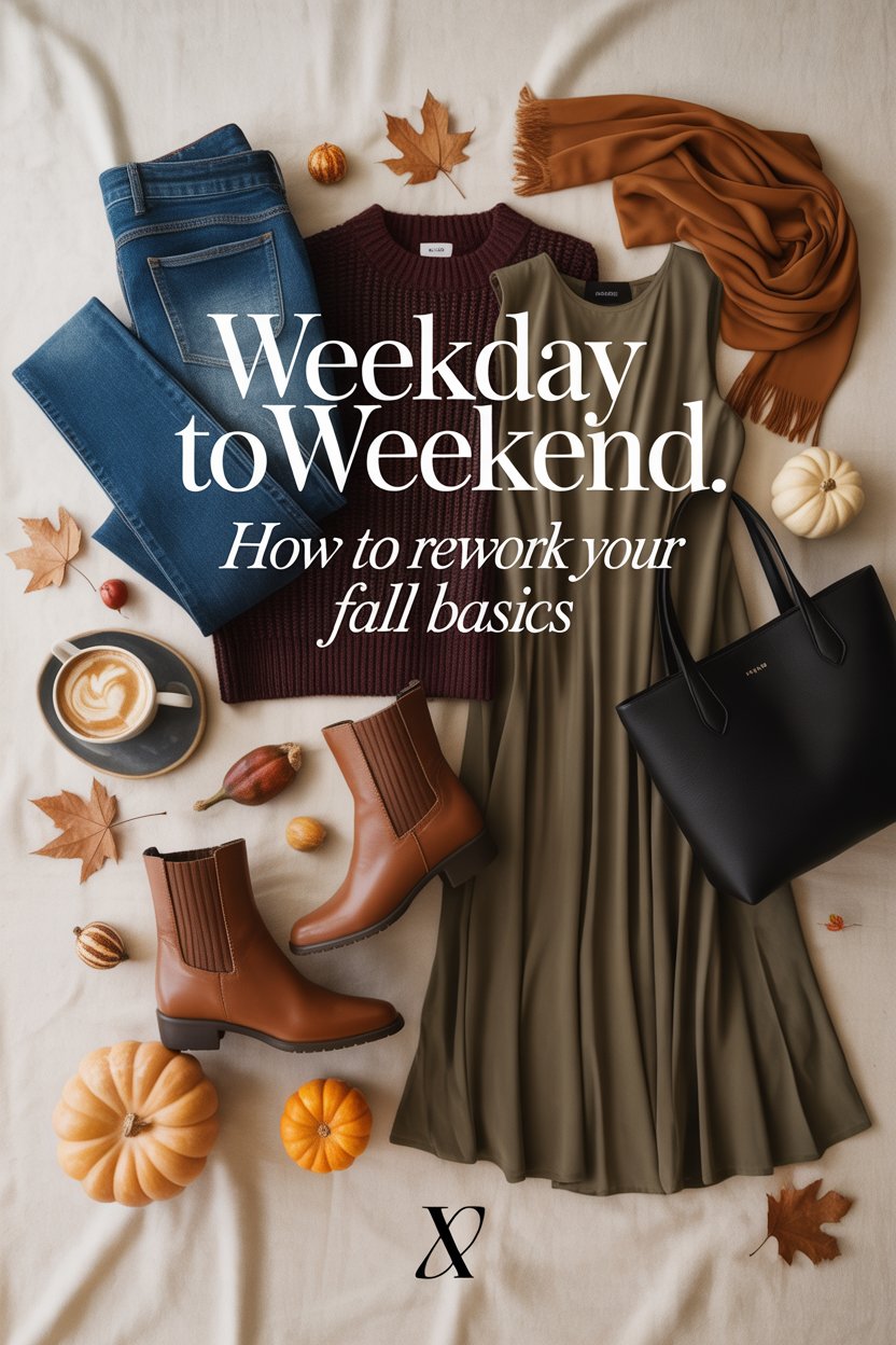 With a few tweaks, they can carry you right into the workweek, school drop-off, or even dinner plans.