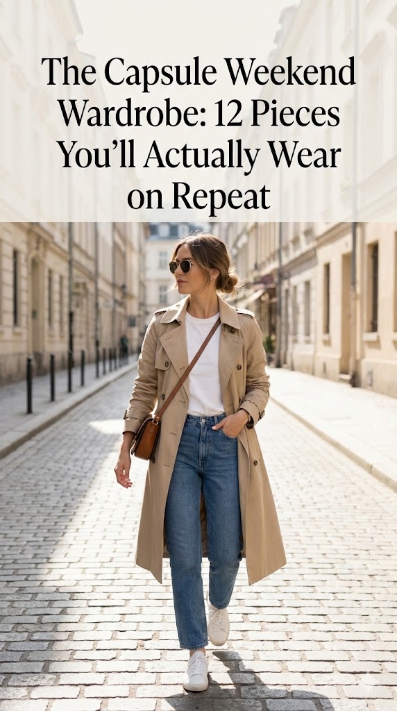 Grab your coffee, clear a little hanger space, and let’s build the easiest weekend wardrobe you’ve ever owned