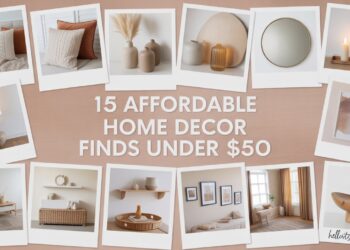 Grab a throw, swap a pillow, light a faux candle, and watch your home glow up overnight.