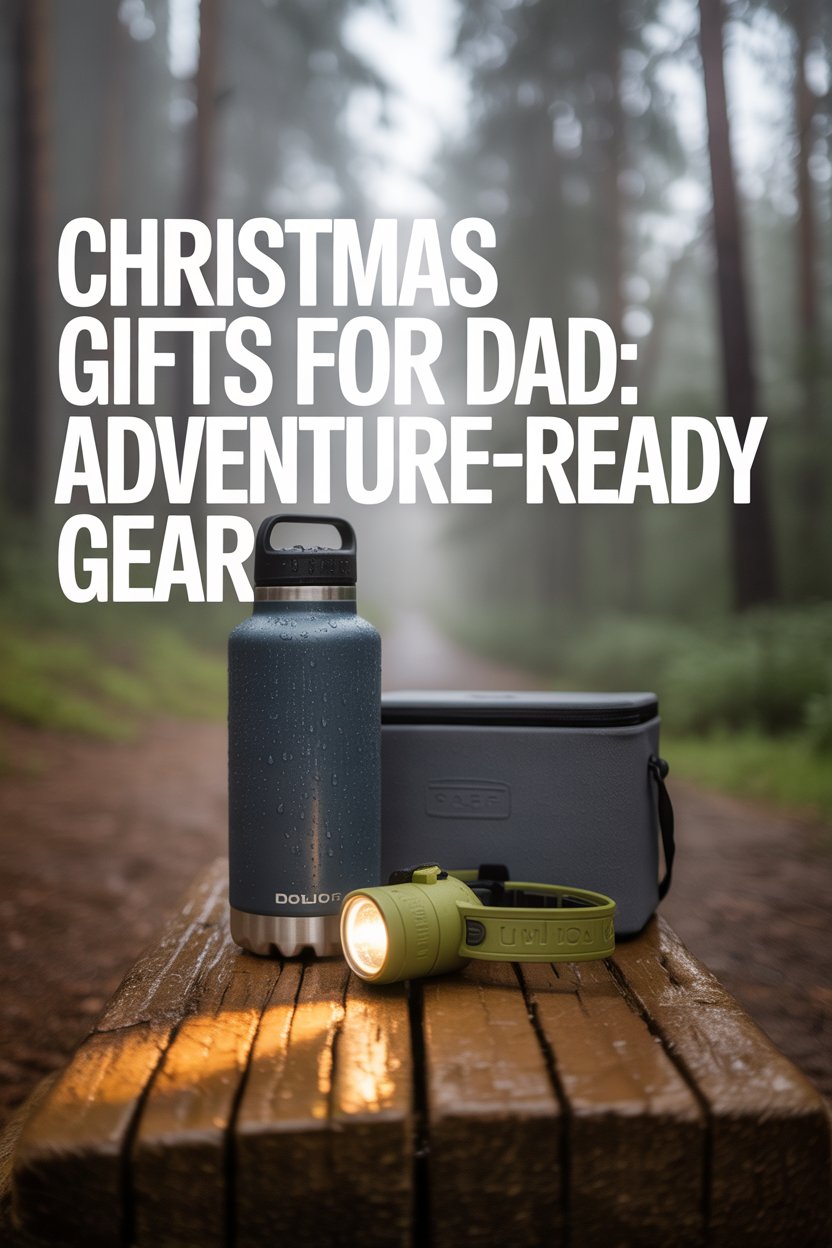 Charcoal-coated stainless bottles keep trail coffee hot, while ripstop nylon straps on a soft-sided cooler balance weight and durability. 