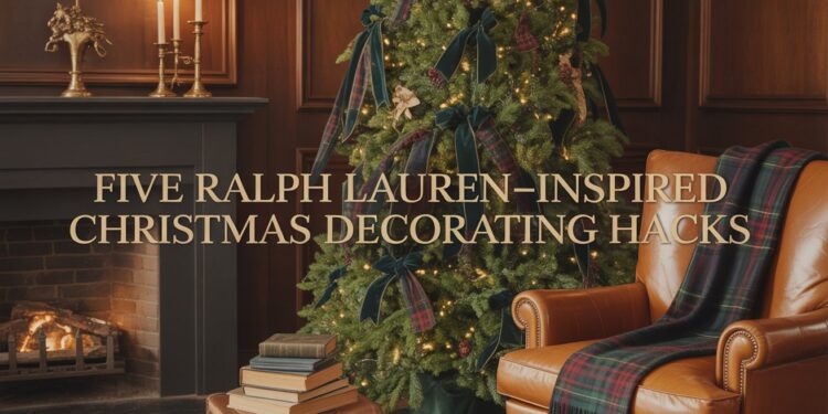 Yearning for that polished-lodge vibe but stuck with ho-hum holiday décor?