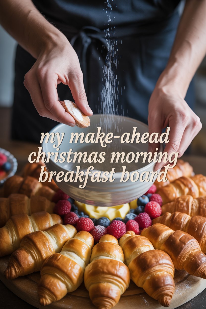 Stage the board, bowls, and utensils before bed.