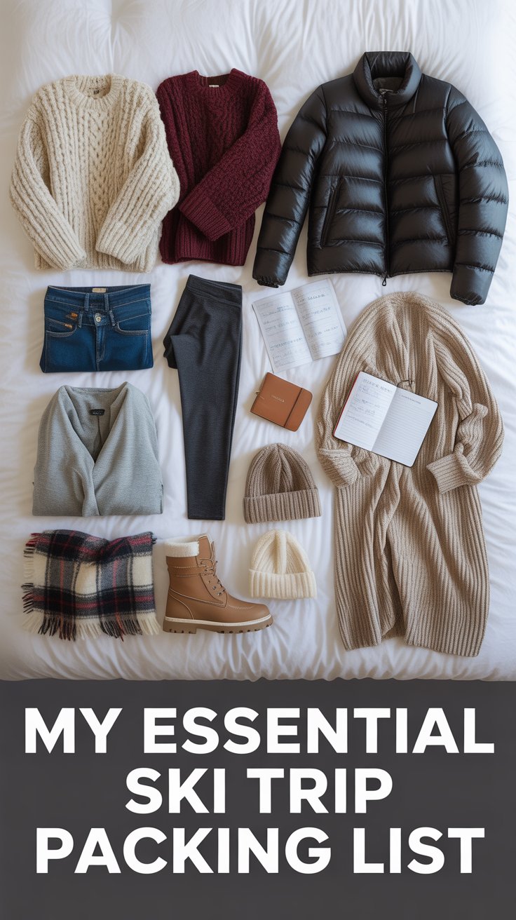 This expanded guide breaks down not just what to pack, but why it matters, how to layer it, and the little tips that make winter travel easier.