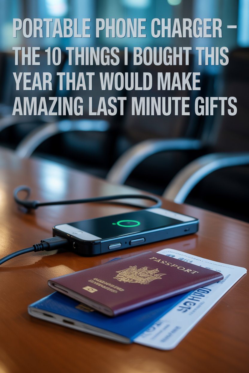 It’s slim, reliable and actually charges your phone fast. No one has ever been sad about receiving a good charger.