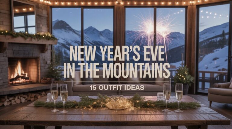 Grab these fifteen outfit formulas, each layered for alpine temps yet polished for midnight photos.