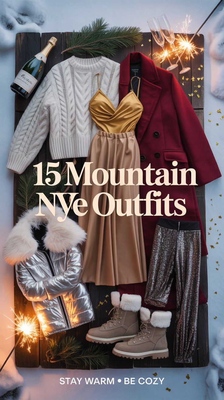 New Year’s Eve in the mountains is a mood—fireplaces rumbling, champagne crystals clinking, snow crunching beneath chic boots.