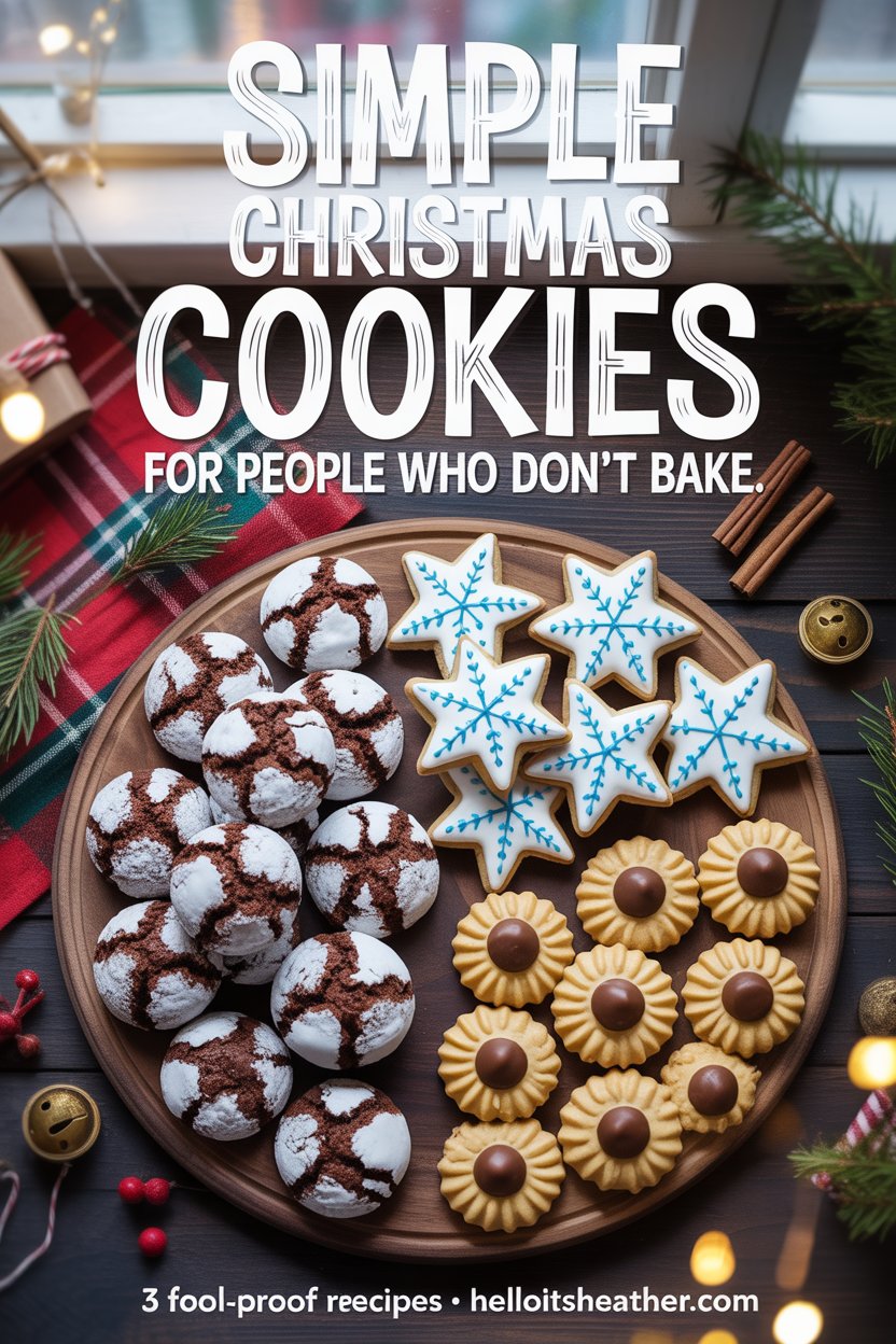 Soft PB pillows crowned with a melty chocolate kiss—the cookie that disappears first at every ski-town cookie swap.