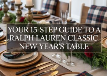 By the time the clock strikes midnight, your table will feel luxe yet effortless—and look just as chic the next morning over leftover brioche and black coffee.