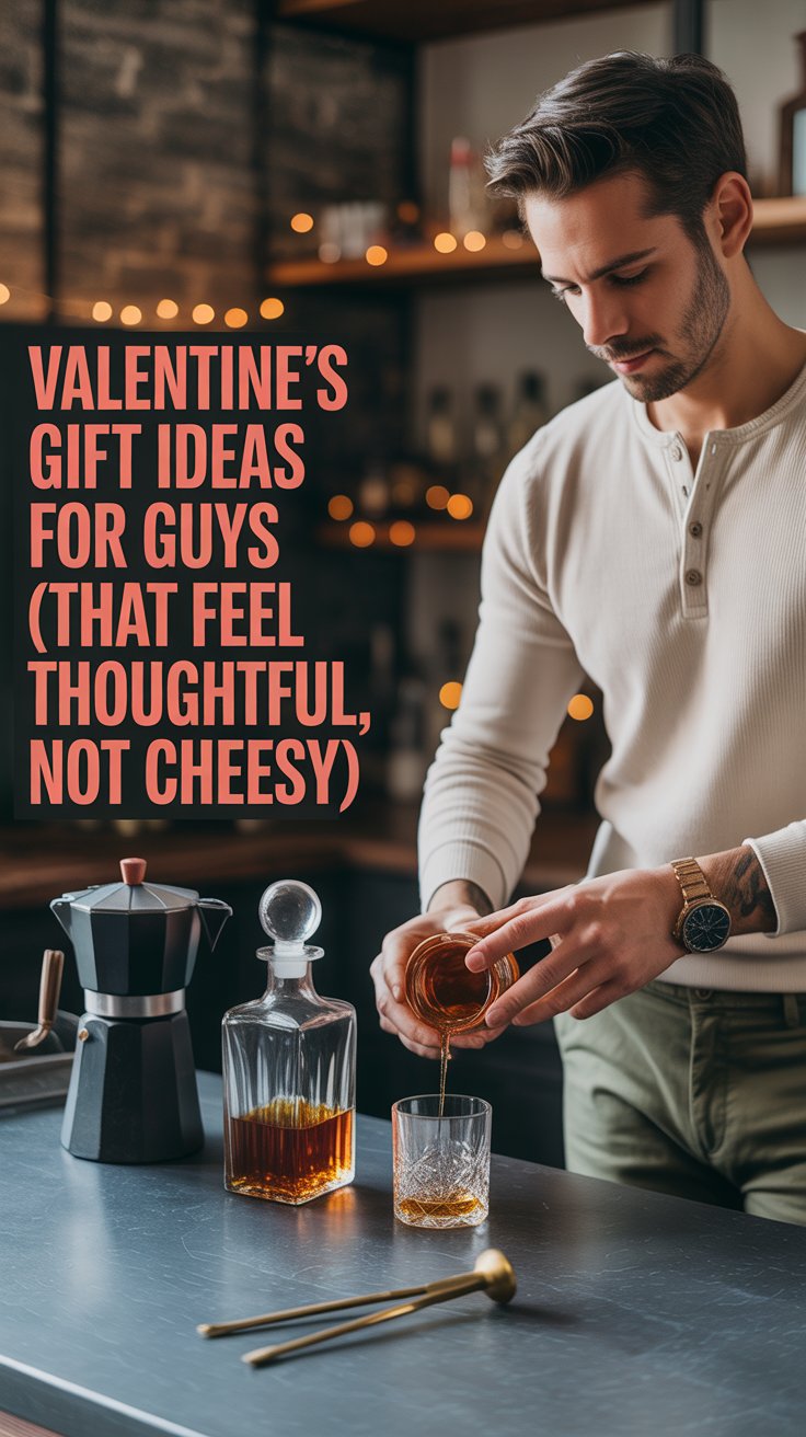 This category is gold for the guy who “doesn’t need anything." You’re not buying stuff—you’re upgrading his rituals.