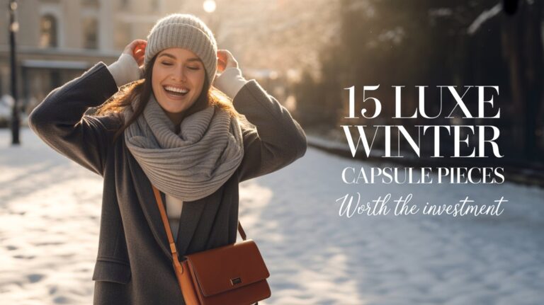 I’m spilling the exact splurge-worthy pieces (and why they’re worth every cent) so you can glide through the cold months in effortless, editor-level style.