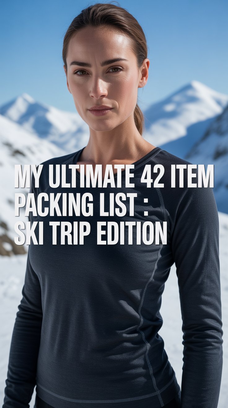 This ultimate list of 42 curated essentials solves it all: mix-and-match pieces in soft neutrals like camel, black, and gray for effortless style, with moisture-wicking fabrics that keep you dry, warm, and chic from slopes to dinners.