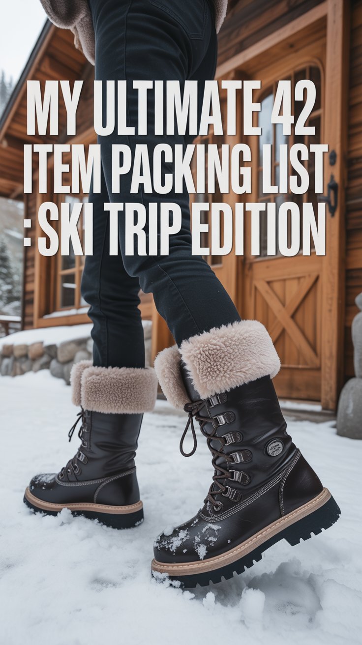 This ultimate list of 42 curated essentials solves it all: mix-and-match pieces in soft neutrals like camel, black, and gray for effortless style, with moisture-wicking fabrics that keep you dry, warm, and chic from slopes to dinners.