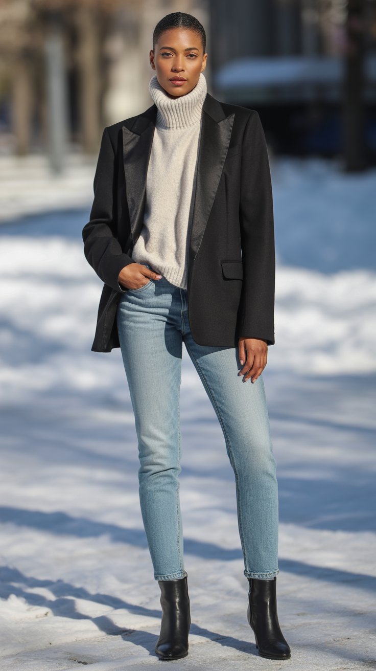 My streamlined winter capsule wardrobe changes everything with versatile neutrals like camel, black, ivory, and gray in luxe fabrics that layer beautifully.