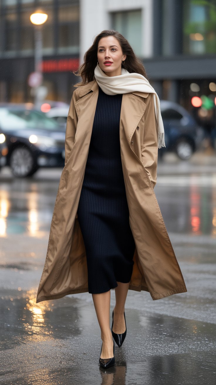 My streamlined winter capsule wardrobe changes everything with versatile neutrals like camel, black, ivory, and gray in luxe fabrics that layer beautifully.