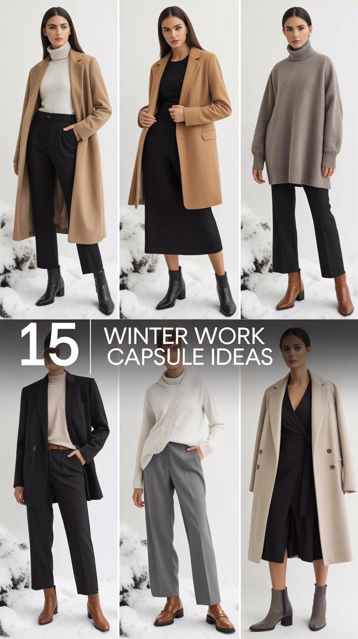 Winter weekdays hit hard—freezing temps, rushed mornings, and the desire for outfits that feel cozy yet chic without the fuss.