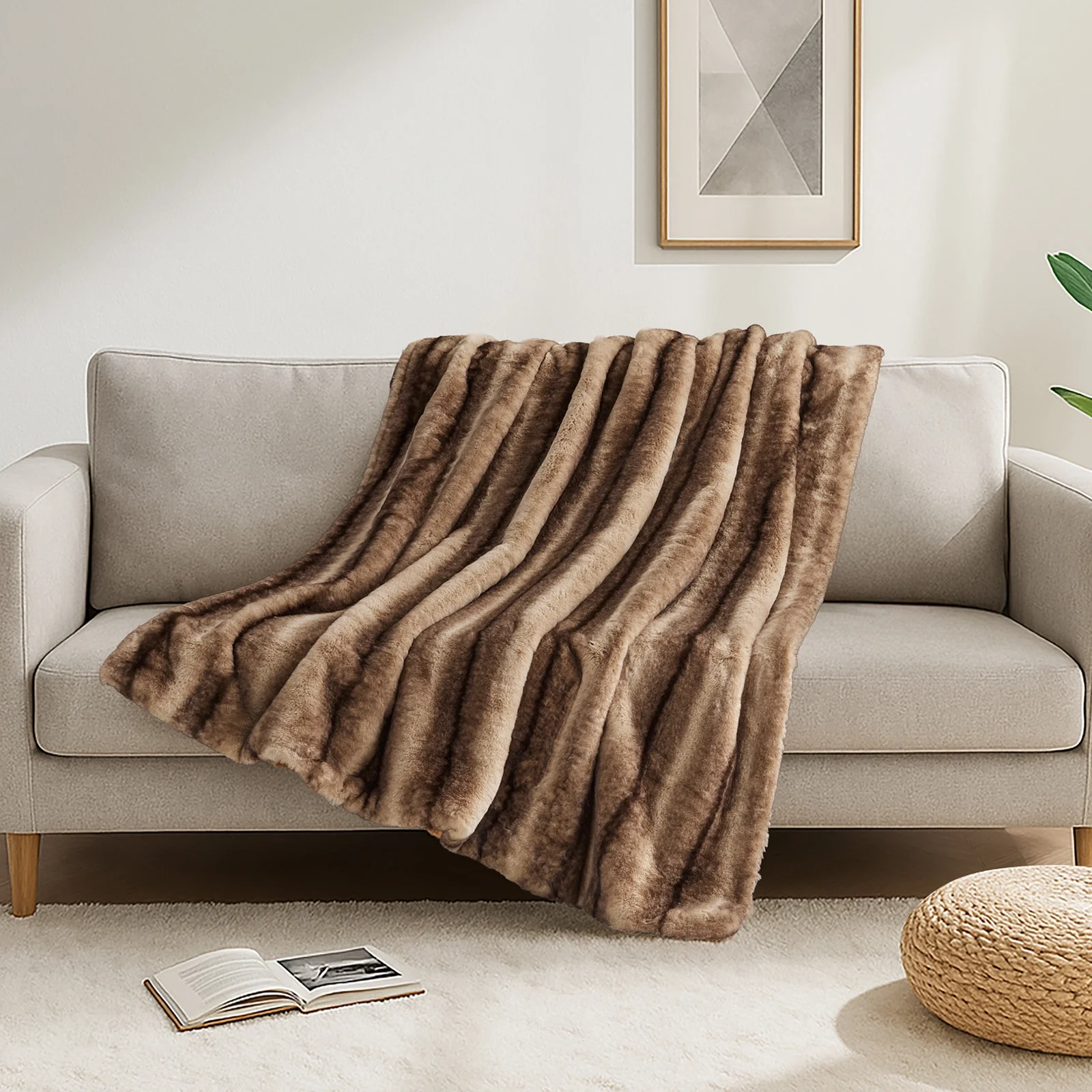 his throw screams luxury and one that everyone will be sure to fight over.