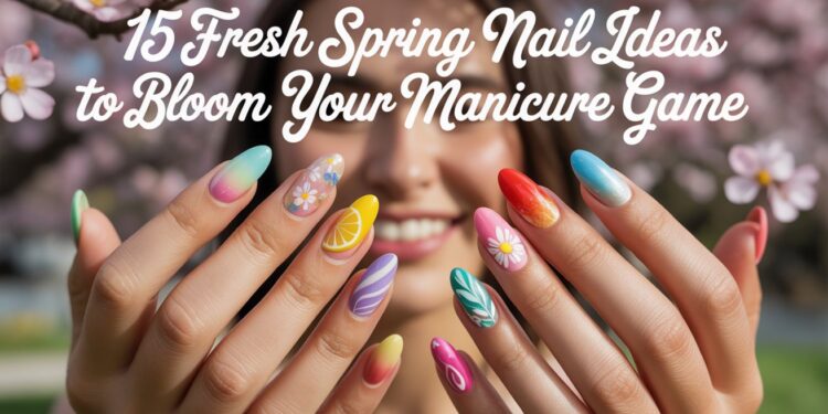 Dive into my 15 must-try spring nail designs—easy, affordable, and full of vibe-shifting magic that'll have everyone asking for your nail artist's number.