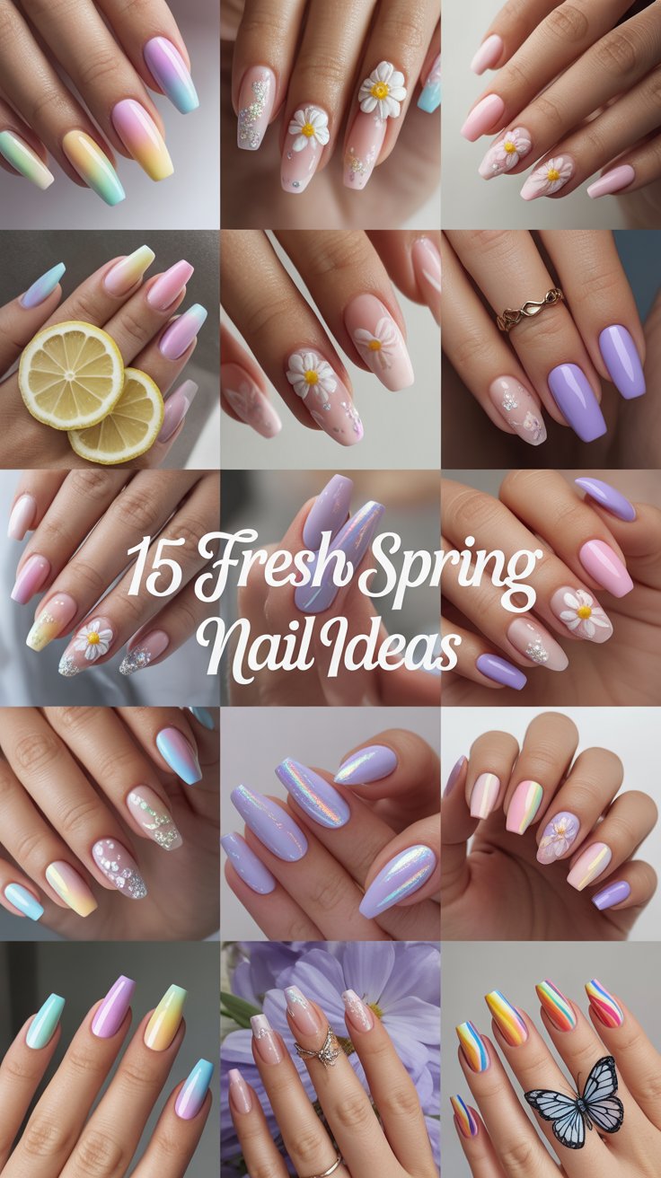  Dive into these must-try spring nail designs—easy, affordable, and full of vibe-shifting magic that'll have everyone asking for your nail artist's number.