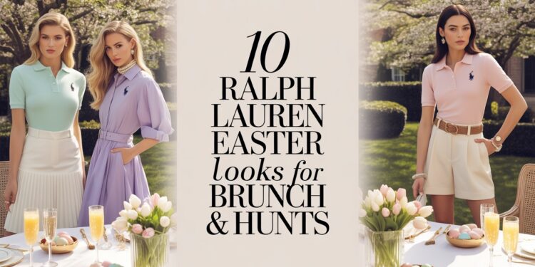 I'll hook you up with 10 curated Ralph Lauren women's Easter outfits sourced from Amazon