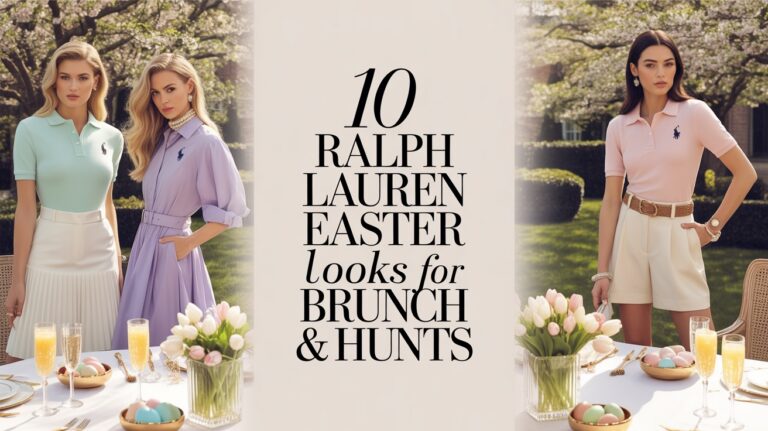 I'll hook you up with 10 curated Ralph Lauren women's Easter outfits sourced from Amazon
