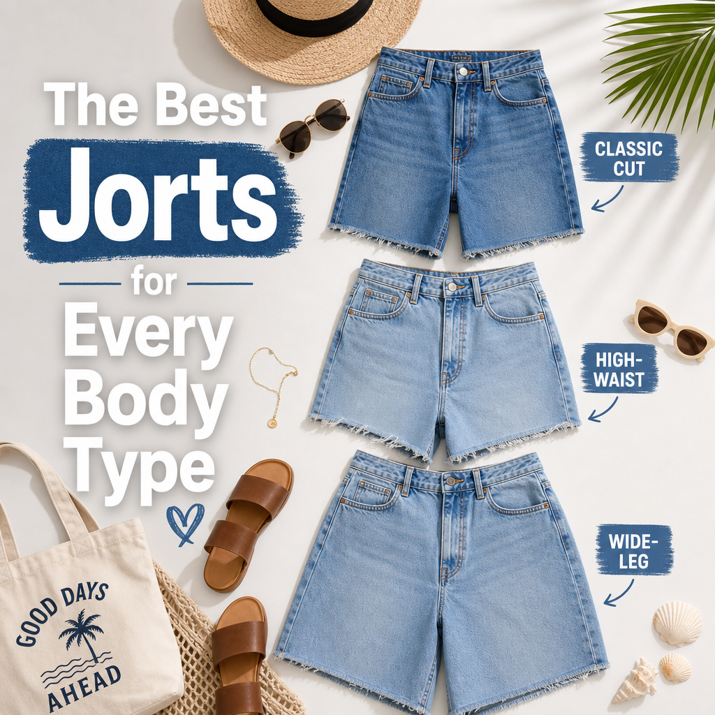 Best denim jorts for every body type — summer 2026 fashion