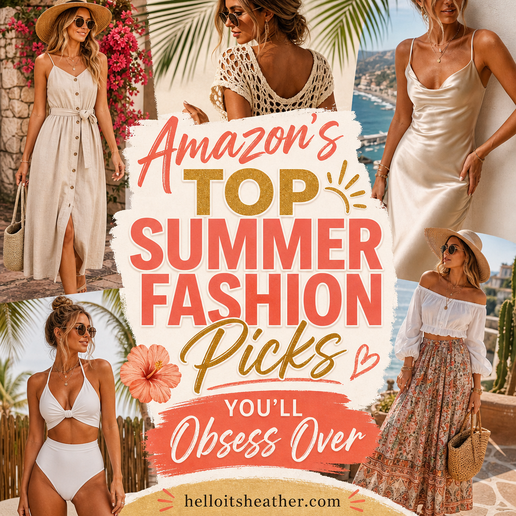 Pinterest pin — Amazon Top Summer Women's Fashion Picks helloitsheather.com