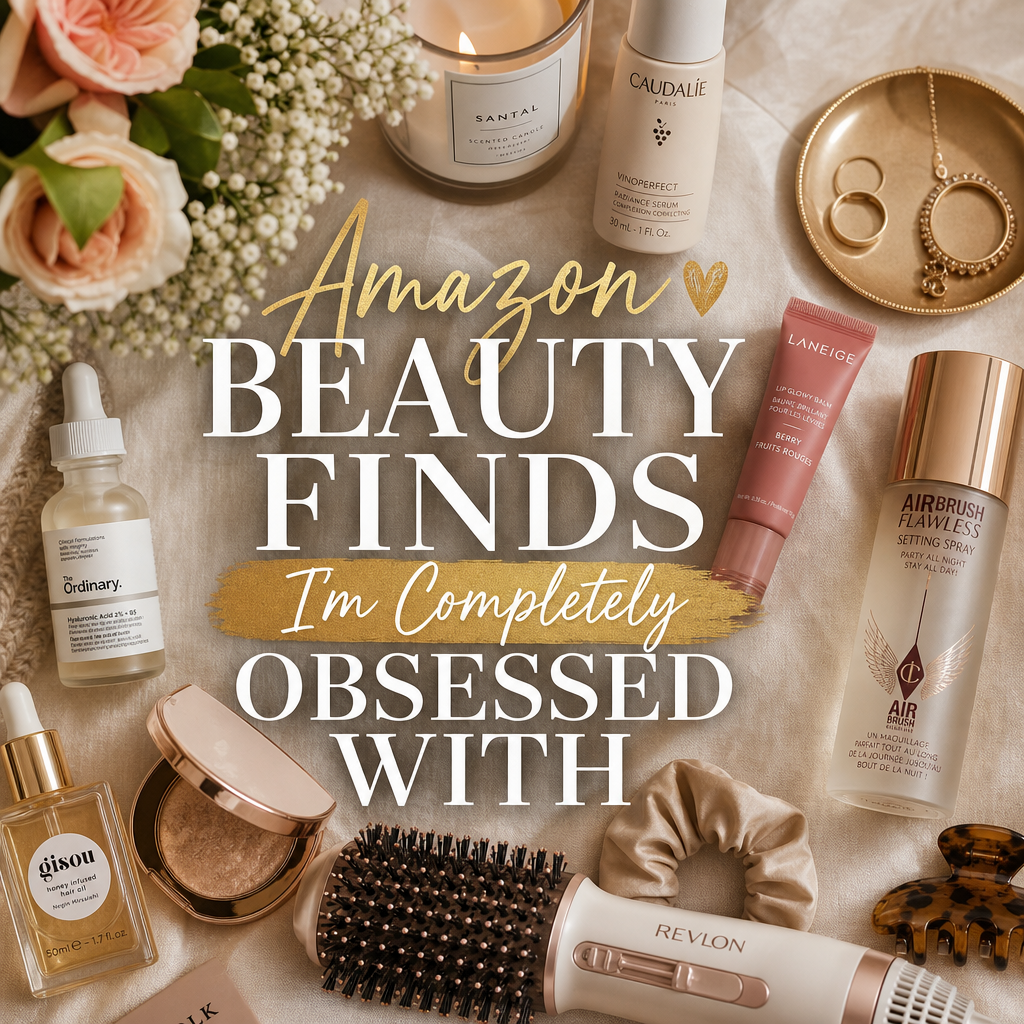 Amazon beauty finds obsessed with hero — favorite beauty products vanity