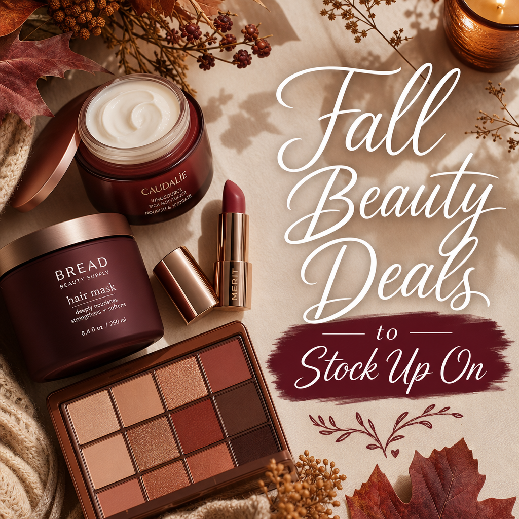 Fall beauty deals Prime Big Deal Days — rich moisturizer hair tools fall routine