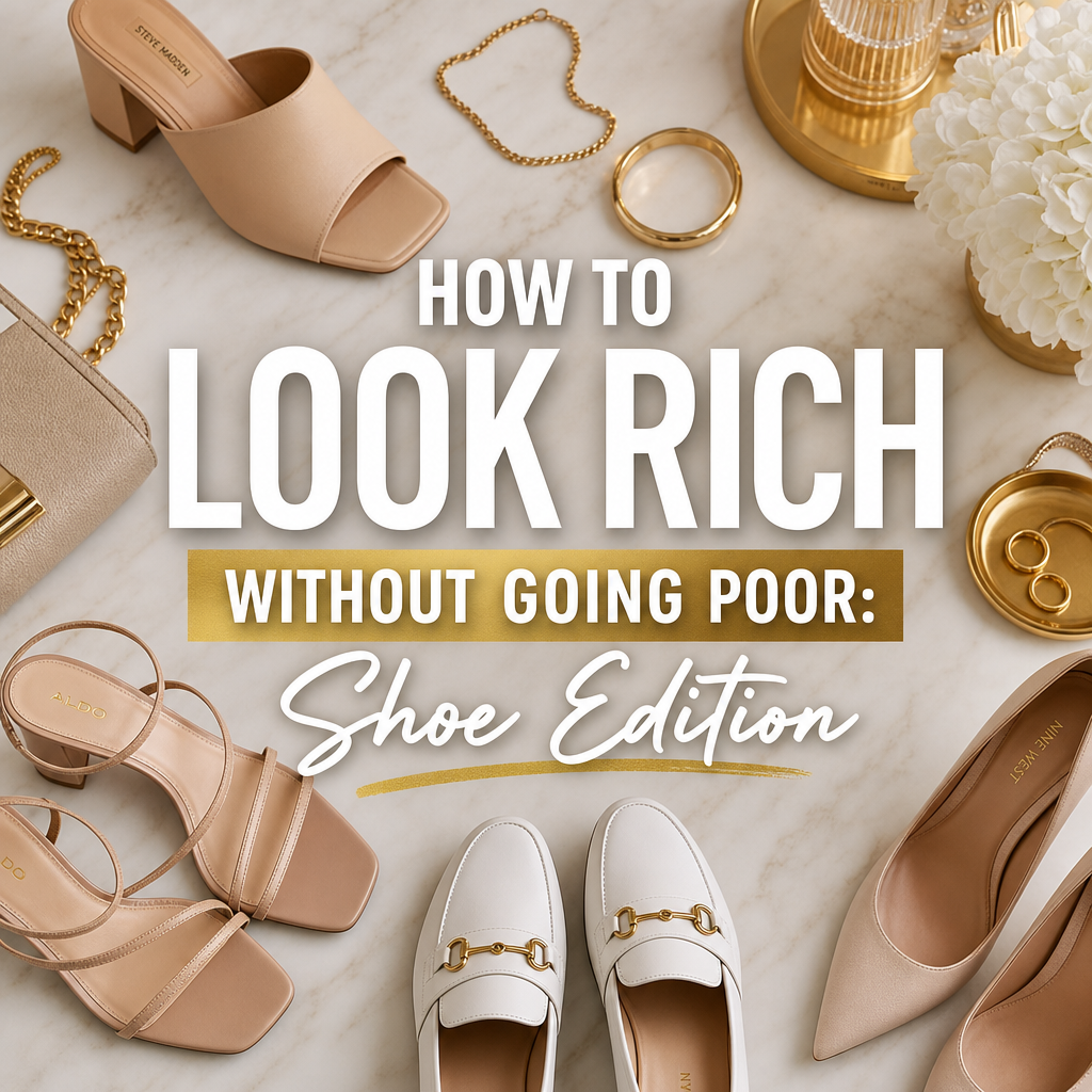 How to look rich without going poor shoe edition hero — luxury looking affordable shoes