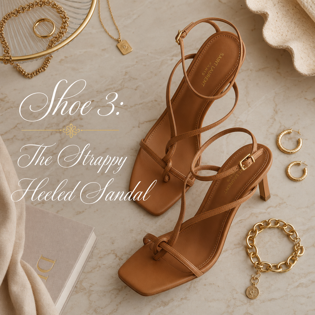 Affordable strappy heeled sandals that look expensive