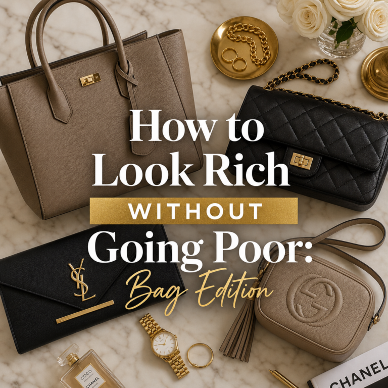 How to look rich without going poor bag edition hero — luxury looking affordable handbags