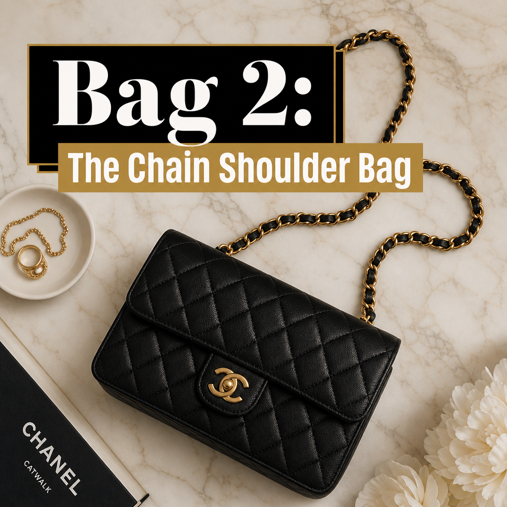 Affordable chain shoulder bag that looks expensive
