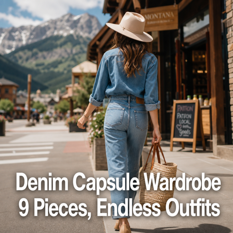 Denim capsule wardrobe: 9 pieces for endless summer outfits
